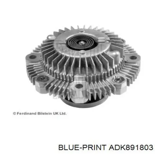 Embrague, ventilador del radiador ADK891803 Blue Print
