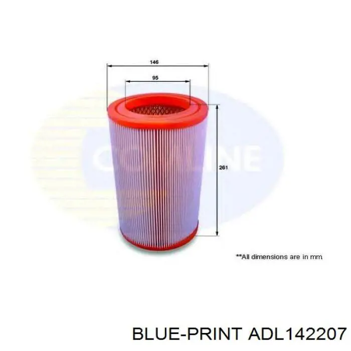 Купить AF0209 Alpha Filter Автомобильный фильтр воздуха