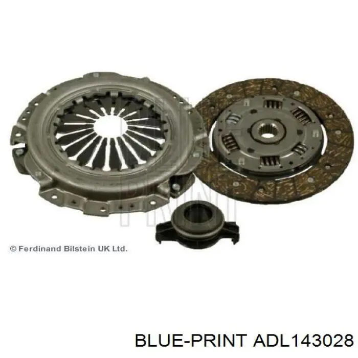Комплект сцепления (3 части) Blue Print ADL143028 цена, от 90.41 USD