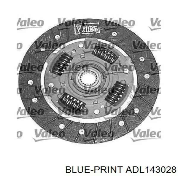 Купить ADL143028 Blue Print Комплект сцепления (диск, корзина, подшипник)