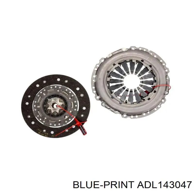 Комплект сцепления (3 части) Mecarm MK10040D цена, от 158.32 USD