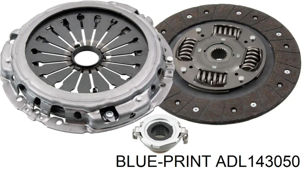 ADL143050 Blue Print kit de embraiagem (3 peças)