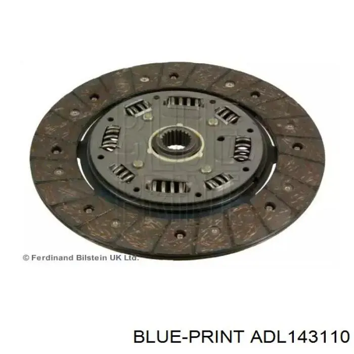 ADL143110 Blue Print диск сцепления