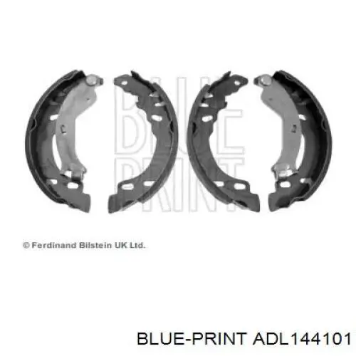 ADL144101 Blue Print задние барабанные колодки