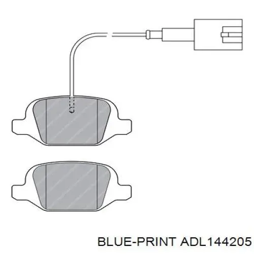 Колодки дисковые  SKF VKBP90414 цена, от 22.75 USD