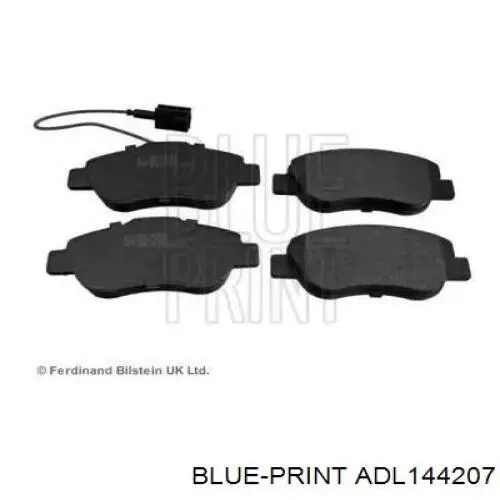 Передние тормозные колодки ADL144207 Blue Print