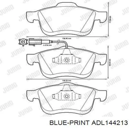 Колодки Fiat/Alfa/Lancia 71770965 цена, от 26.25 USD