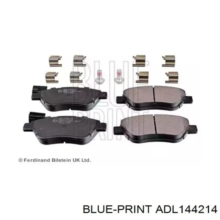 Передние тормозные колодки ADL144214 Blue Print