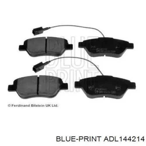 Купить ADL144214 Blue Print Колодки тормозные
