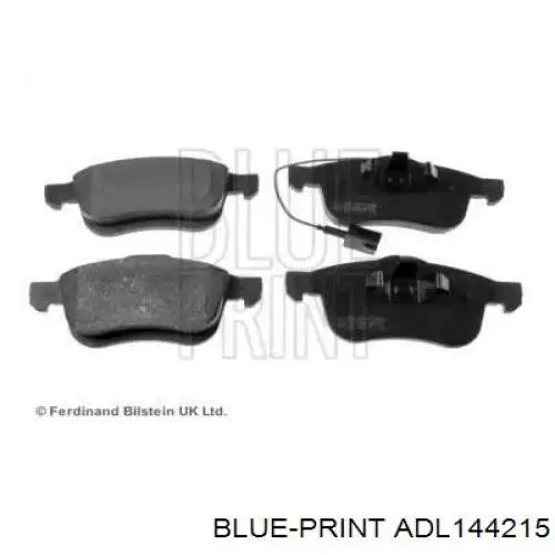 Купить ADL144215 Blue Print Колодки тормозные