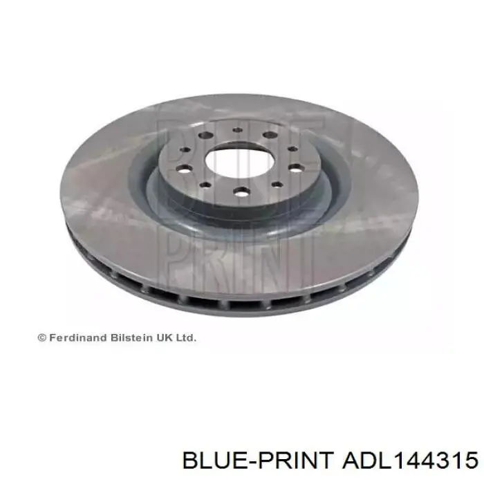 Передние тормозные диски ADL144315 Blue Print