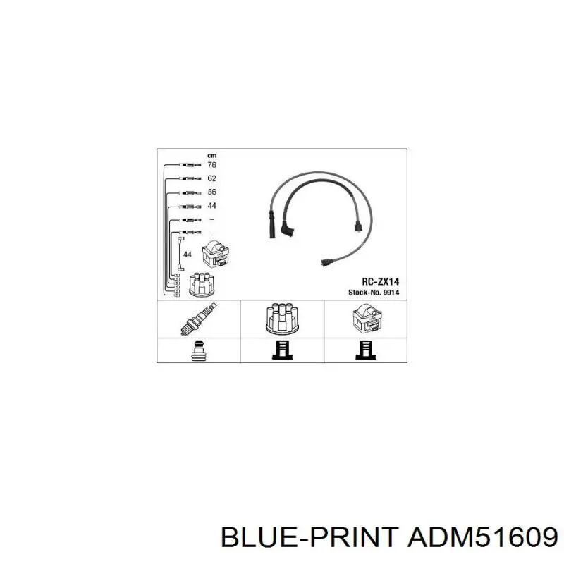 Купить ADM51609 Blue Print Провода высокого напряжения