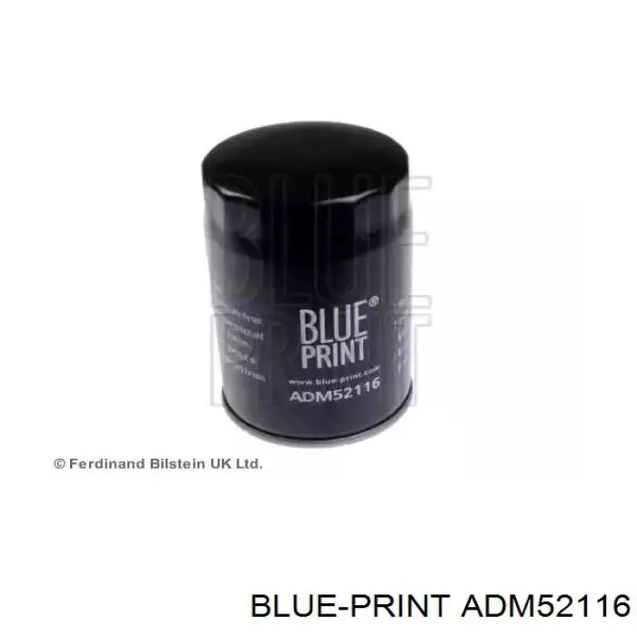 Фильтр очистки масла центробежный Blue Print ADM52116 цена, от 5.53 USD