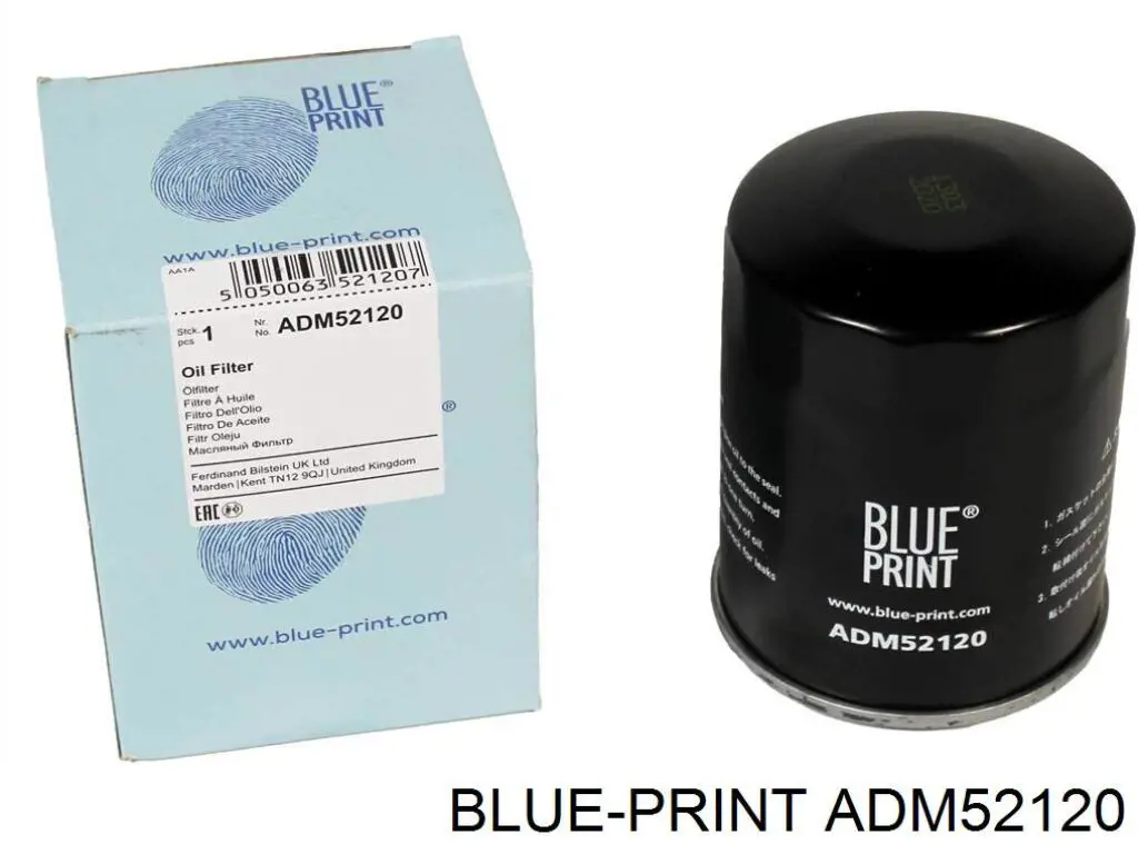Масляный фильтр ADM52120 Blue Print