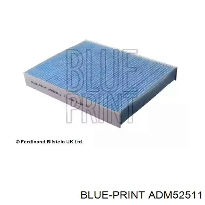 Фильтр салона ADM52511 Blue Print