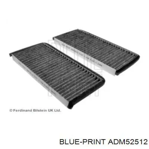Купить ADM52512 Blue Print Фильтр салона угольный