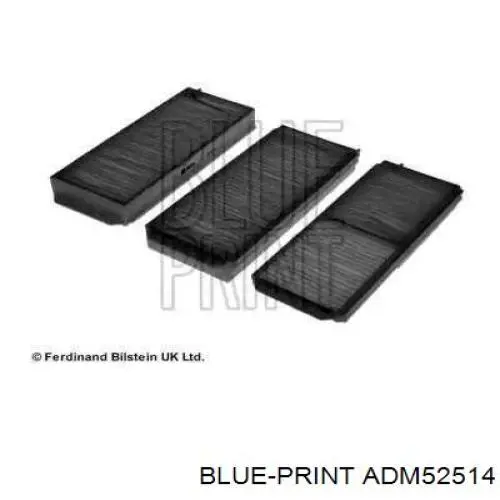 Фильтр салона ADM52514 Blue Print