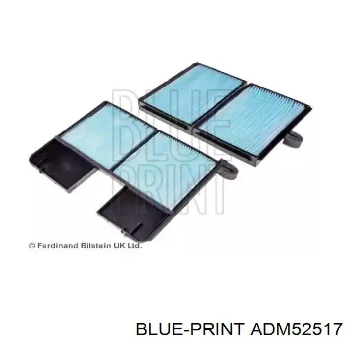 Воздушный фильтр салона Blue Print ADM52517