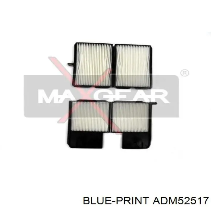Купить ADM52517 Blue Print Фильтр салона угольный