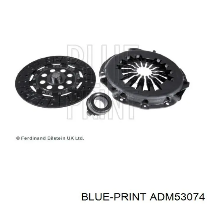 Kit de embrague (3 partes) ADM53074 Blue Print