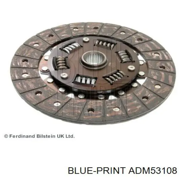 Disco de embrague ADM53108 Blue Print