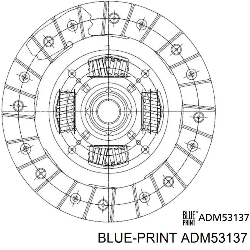 Диск сцепления LF0216460 Mazda