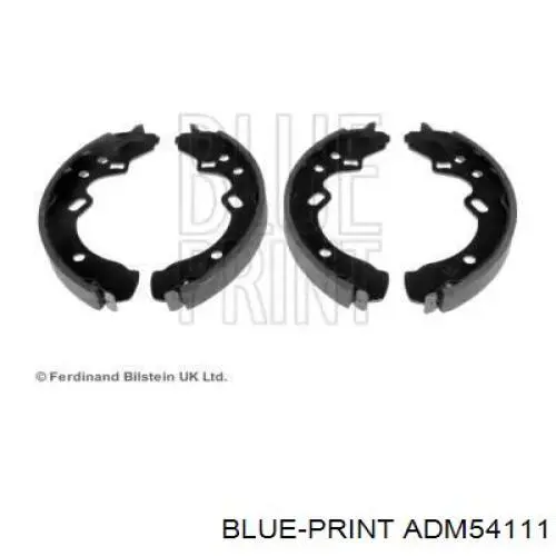 Задние барабанные колодки ADM54111 Blue Print