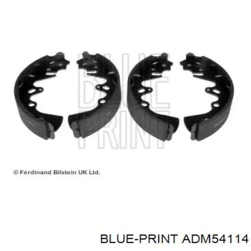 ADM54102 Blue Print sapatas do freio traseiras de tambor