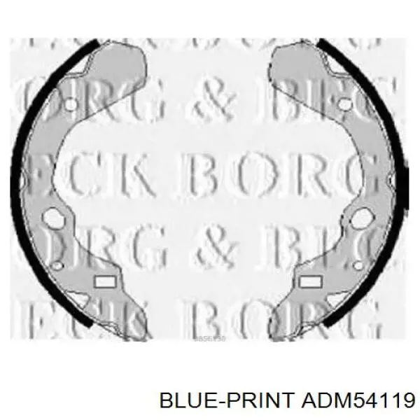 Барабанные колодки Blue Print ADM54119