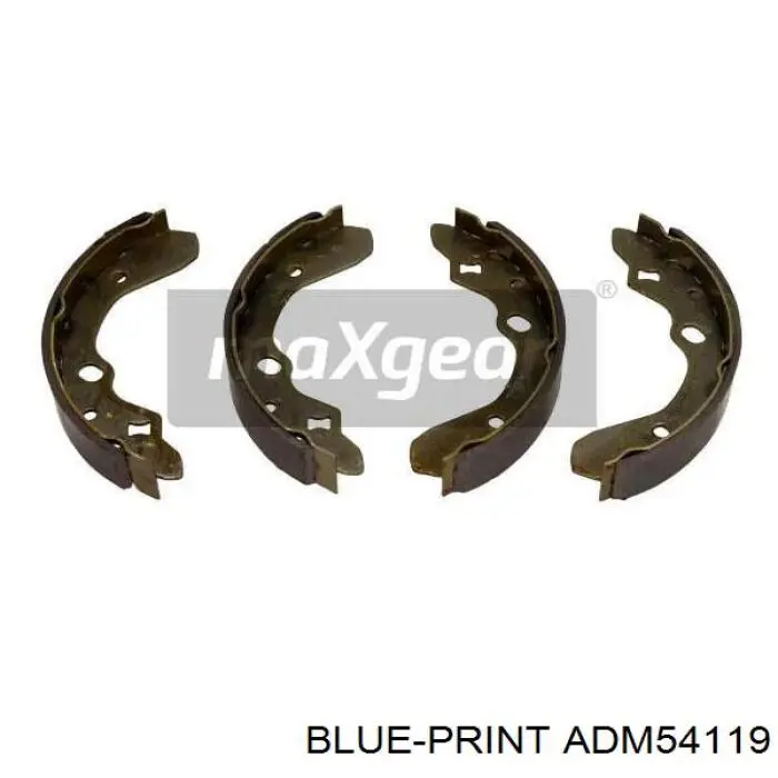 Тормоза рабочие задние ножные и тормозные барабаны Blue Print ADM54119 цена, от 16.74 USD