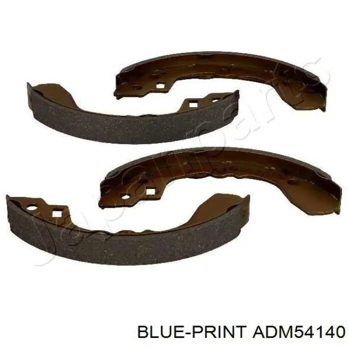 Купить ADM54140 Blue Print Задние барабанные тормозные колодки