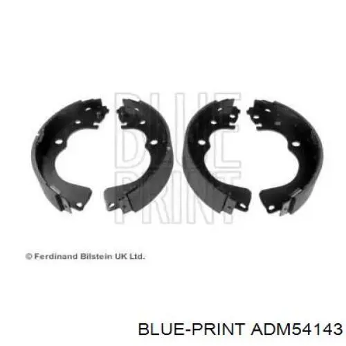 Задние барабанные колодки ADM54143 Blue Print