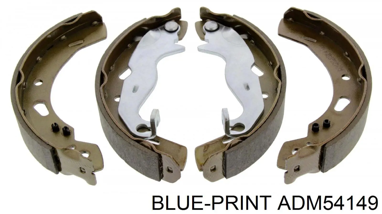 Задние барабанные колодки ADM54149 Blue Print