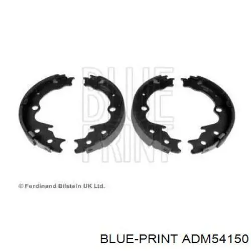 ADM54150 Blue Print sapatas do freio traseiras de tambor