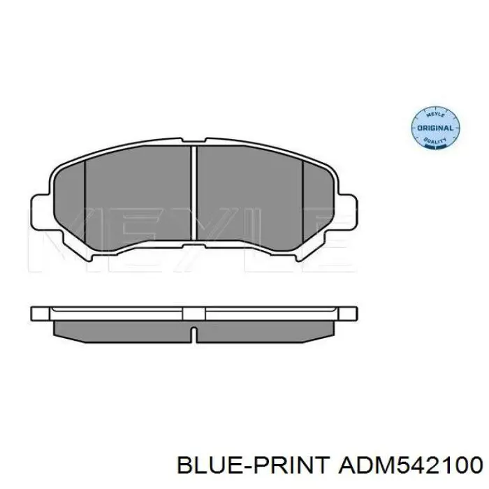 Передние тормозные колодки D538E Dafmi