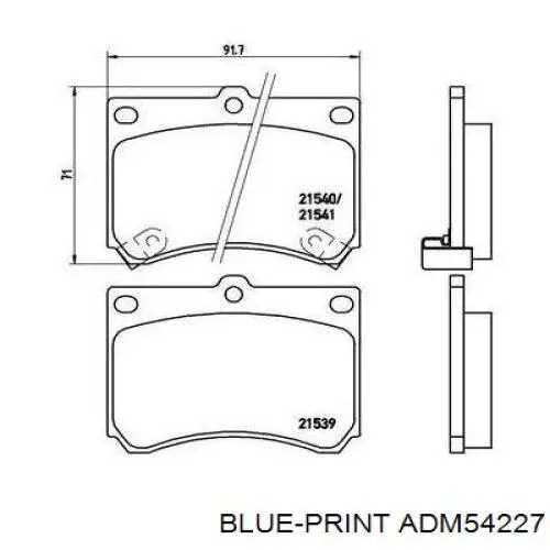 Тормозные колодки BRP LP935