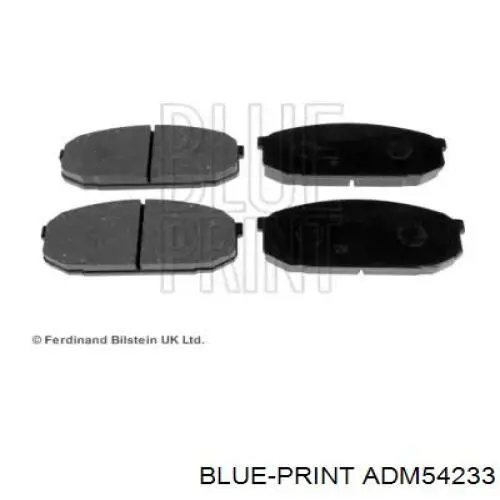 Передние тормозные колодки PA353AF Japan Parts