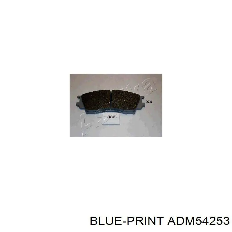 Передние тормозные колодки ADM54253 Blue Print