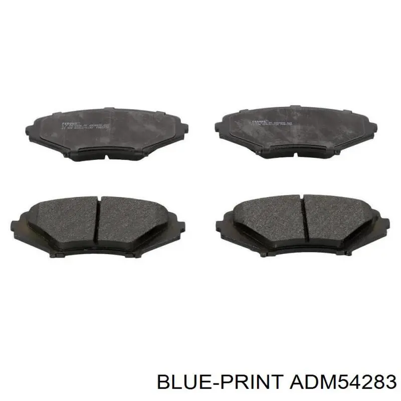 Колодки Blue Print ADM54283 цена, от 29.29 USD