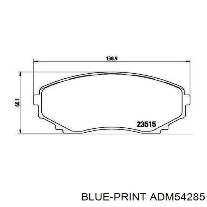 Колодки Mazda LDY73323Z цена, от 26.46 USD