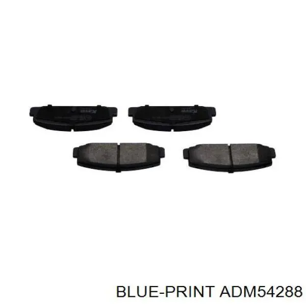 Колодки дисковые  Blue Print ADM54288 цена, от 19.35 USD