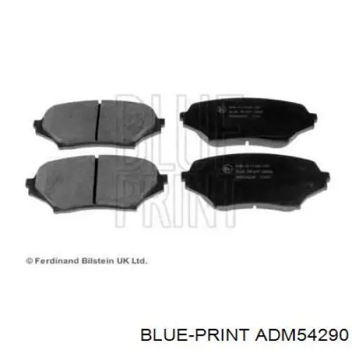 Передние тормозные колодки ADM54290 Blue Print