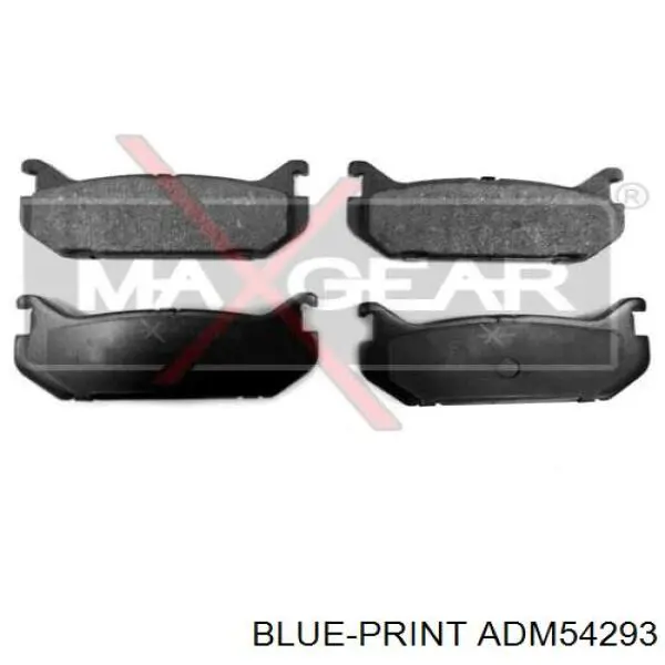 Колодки дисковые  Blue Print ADM54293 цена, от 19.41 USD