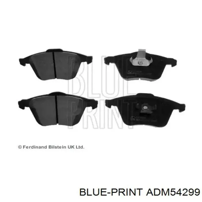 ADM54299 Blue Print передние тормозные колодки