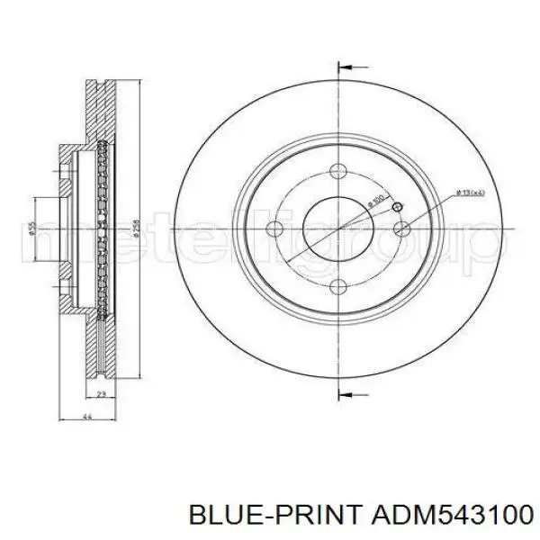 Купить 986479541 Bosch Ротор тормозной