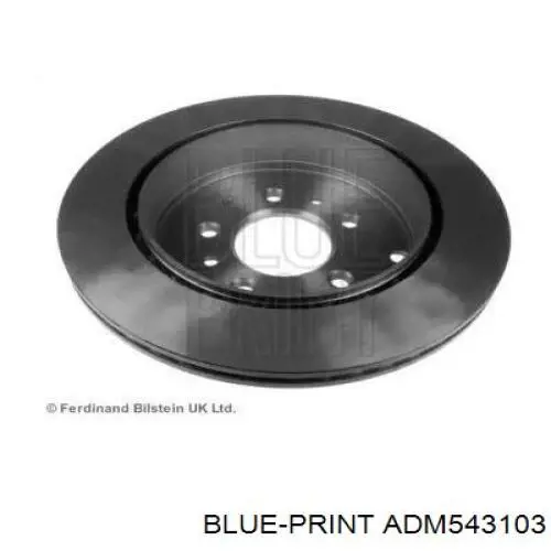 ADM543103 Blue Print диск тормозной задний