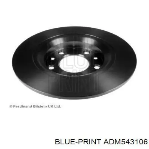 Тормозные диски ADM543106 Blue Print