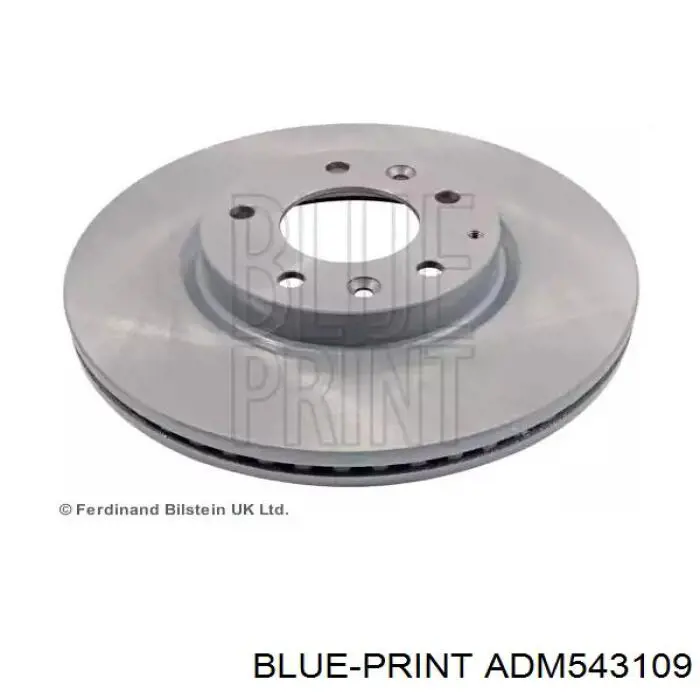 Freno de disco delantero ADM543109 Blue Print