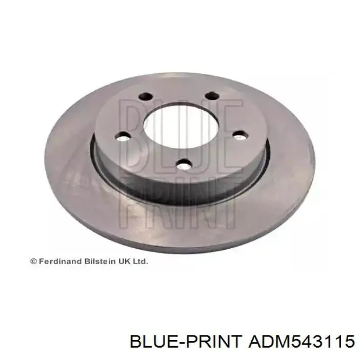 Тормозные диски ADM543115 Blue Print