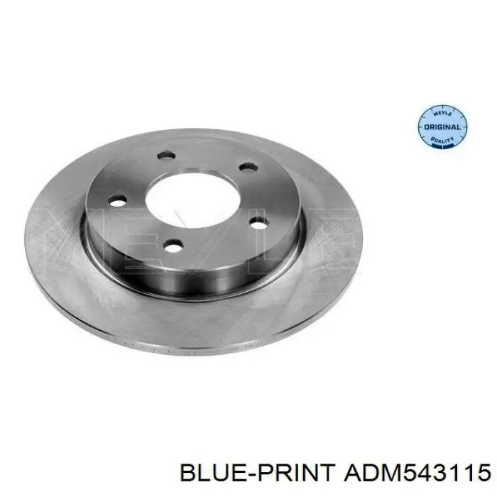 Тормозные диски ADM543115 Blue Print